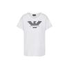 FW23 Solid Color Letter Logo Printed Round Neck Short Sleeve T-Shirt Women T-Shirt White 6R2T7C2-JFNZ1-0100