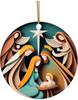 Eyecatching Nativity Scene Car Ornament Vibrant Acrylic Holiday Decor Cars For