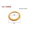 Piston Ring Rubber Insulated For 550W/1100W/1500W Oil-Silent Air Compressor Cylinder Replacement Pneumatic Parts