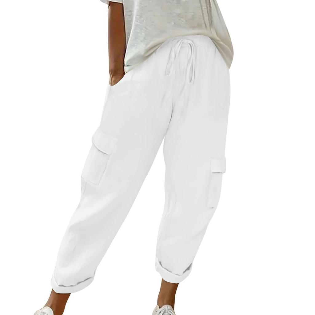 Pantaloni Casual da Donna Monocolore