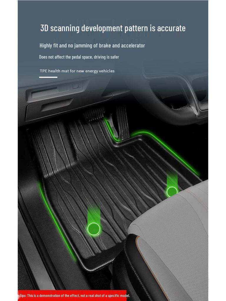 23 MG7 Eco-Friendly All-Weather Car Seat Mats & TPE Trunk Carpet