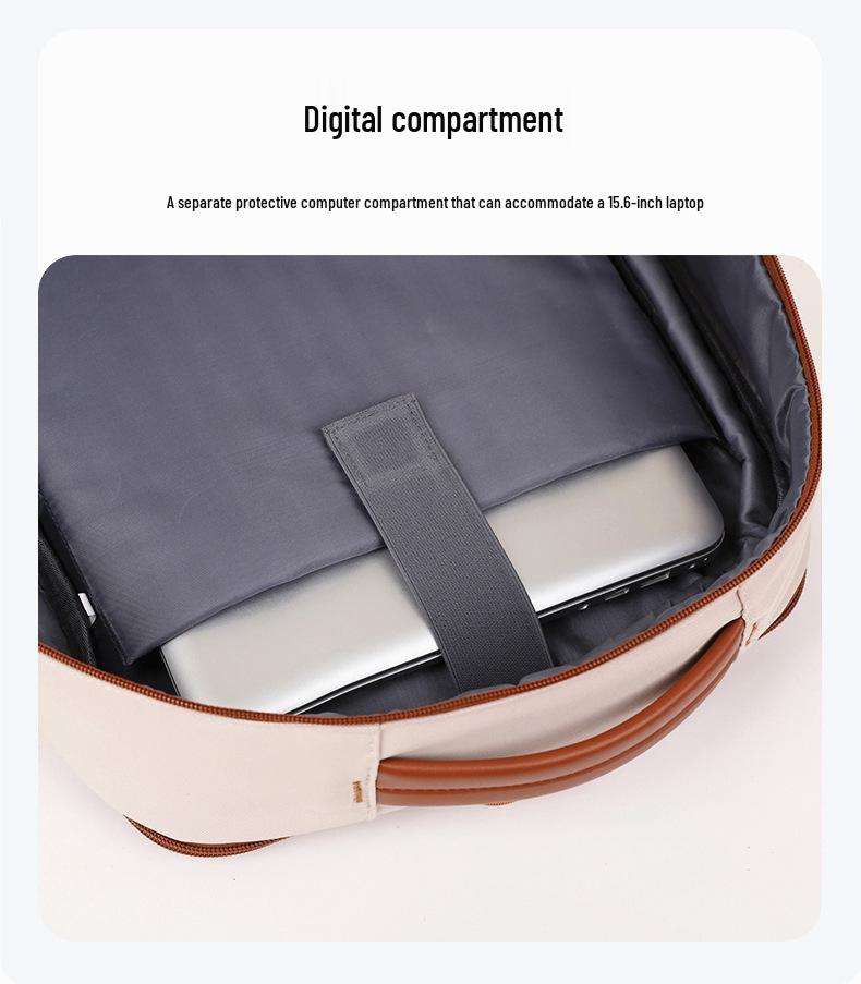 Unisex Waterproof Travel Backpack: High-End, Expandable with Large Capacity for Laptops