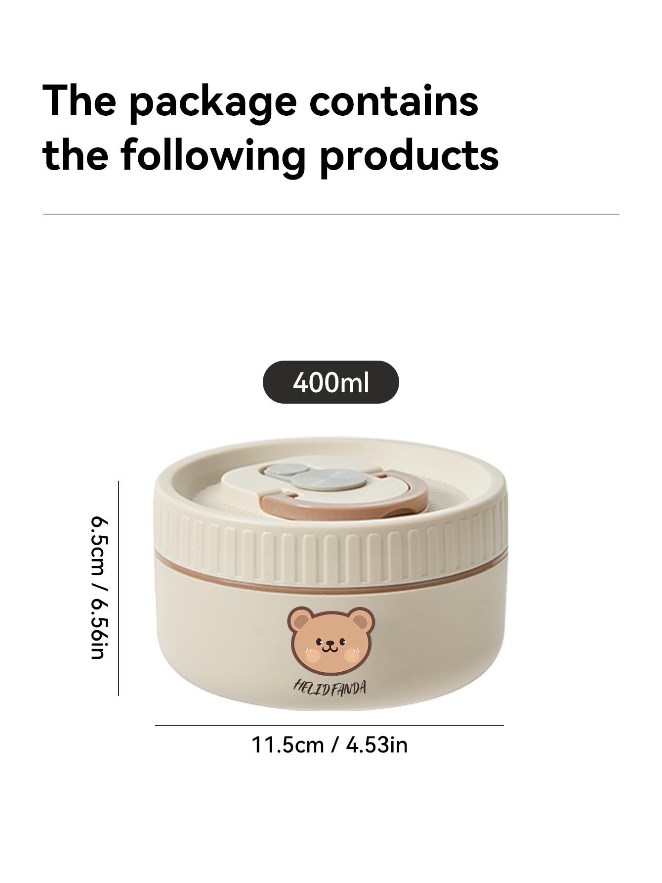 

Worthbuy Милый медведь 304 нержавеющая сталь термо ланч-бокс для детей взрослых портативный микроволновый бенто-бокс герметичный контейнер для еды