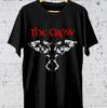 The Crow Film T-Shirt Schwarz Gothic Horrorfilm Grafik Unisex T-Shirt - T819