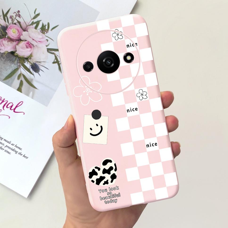 Fashion Design For Xiaomi Redmi A3 4G Case  Butterfly Cute Cat Soft Silicone Back Cover For Redmi A3 A 3 6.71" Bumper Phone Case