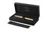 PARKER Sonnet Gold Sizzle GT SE Fountain Fine 18K Gold Gift Box Genuine 2209265 Pen, Nib, Nib, Included, Gift, Luxury, Official, Import,