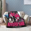 Bocchi the Rock Rock Kawaii Hitori Goto Blanket Ultra Soft  Throw Blankets for Sofa 50x60 Inch Multisize Plush Thin Quilt
