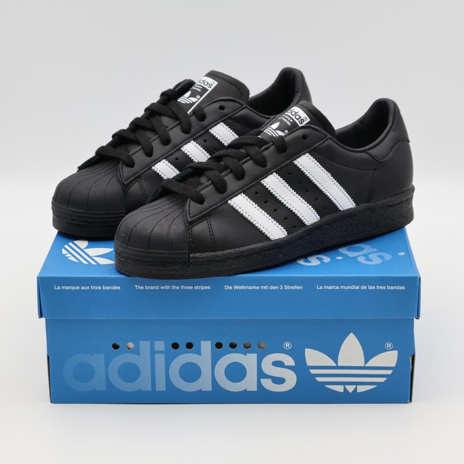 JI2026 adidas Originals Superstar 82 Core Black Footwear White (Men s) 5
