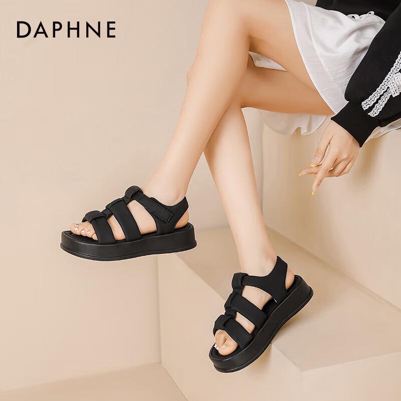 Daphne Women s Casual Platform Roman Sandals 40