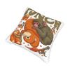 Punch Monkey Cute Pillowcase Printed Polyester Cushion Cover Decorations Throw Pillow Case Cover Bedroom Square 40X40Cm
