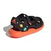Adidas Water Sandal Non-Slip Durable Kids Sandals Kids Sandals Black Orange GX2473