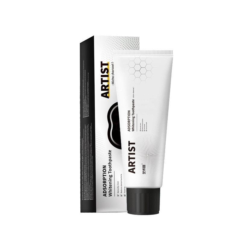 1 ks Beichang uhlíková zubní pasta pro odstranění žlutého zabarvení a skvrn Beichang uhlíková zubní pasta pro čištění mezizubního prostoru a péči o ústní dutinu