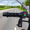 2pcs 22mm Motorcycle ATV Hand Heated Grips Molded Grips Warmer w/USB Adjustable