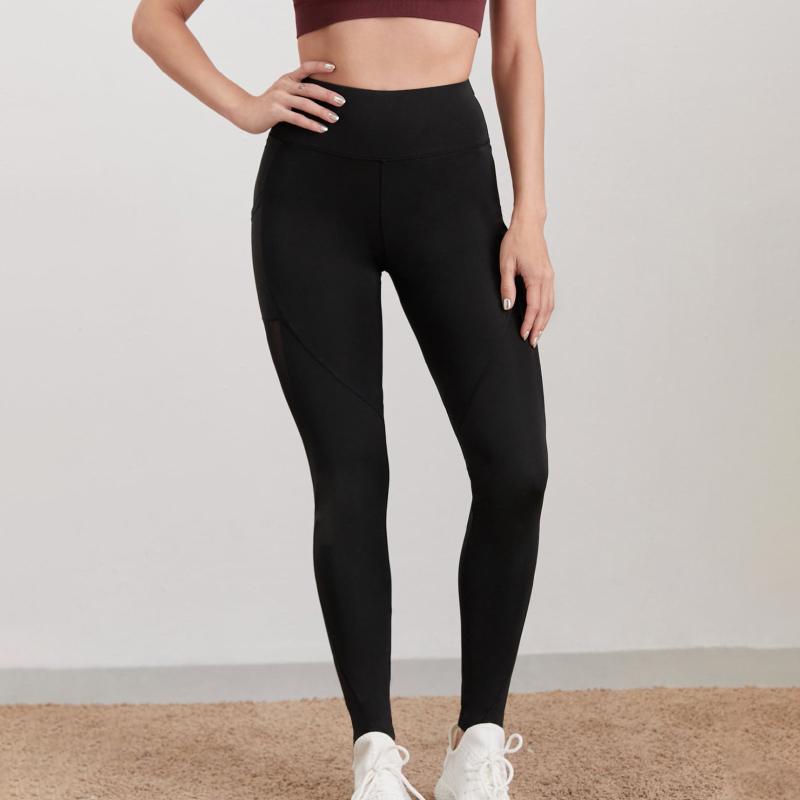 Buy Nessaj Mesh High Waist Yoga Pants 