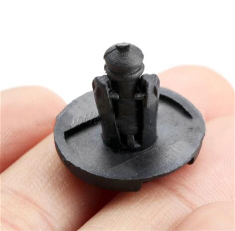 50Pcs Under Engine Splash Guard Rivet Fastener Clips