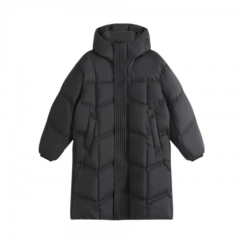 Mens Winter Down Jacket 90 White Duck Warm Hooded Coat