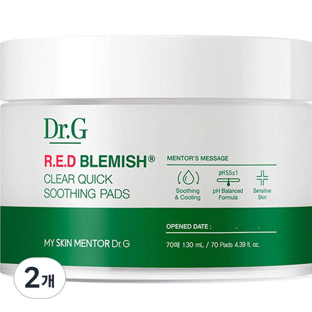 

Dr.G Dr.G Red Blemish Clear Quick Soothing Pack, 70 листов, 2 шт.