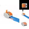 Ideal Gift 3 Way Reusable Spring Lever Terminal Block Electric Cable Connector Wire For Friends And Family