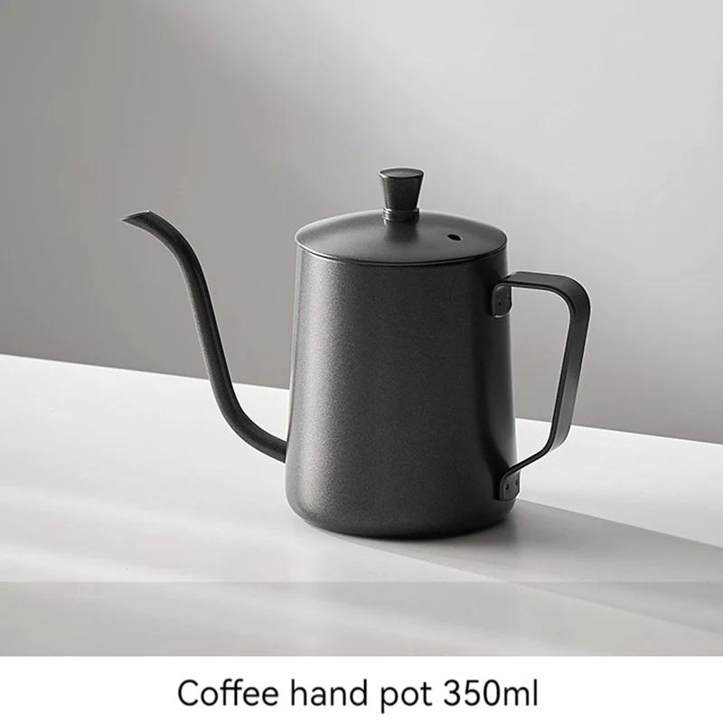 PARACITY Stainless Steel Pour-Over Coffee Pot Portable Heating Coffee Maker Home Hanging Ear Gooseneck Kettle