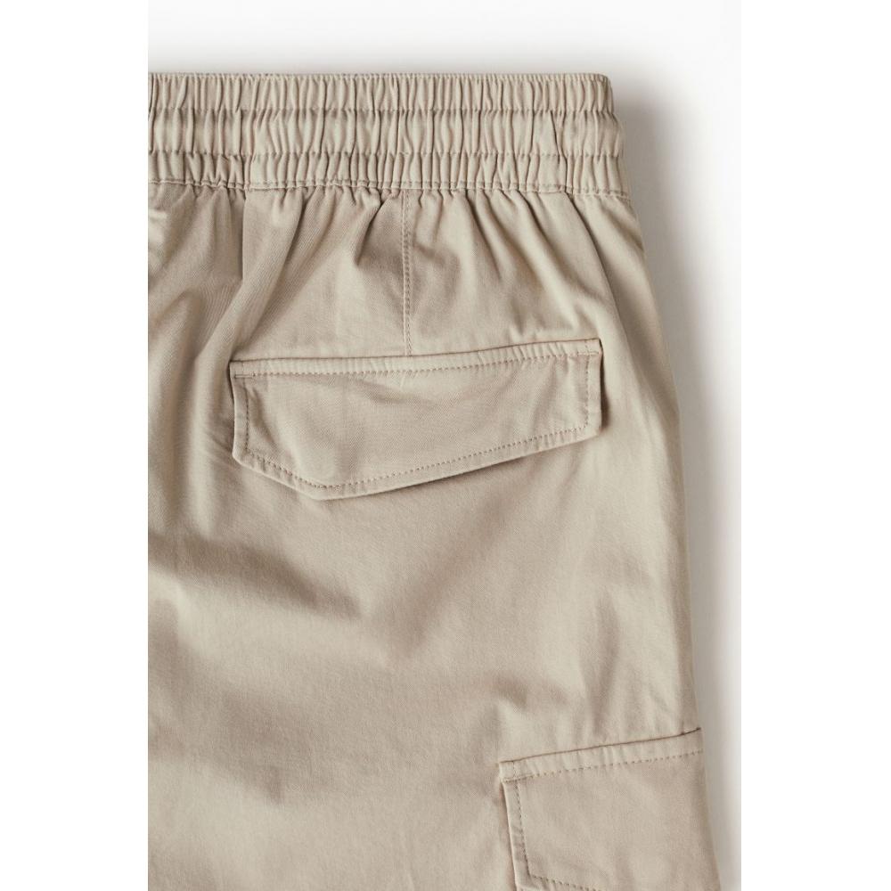 H M sliM Fit Cargo Jogger Pants Beige