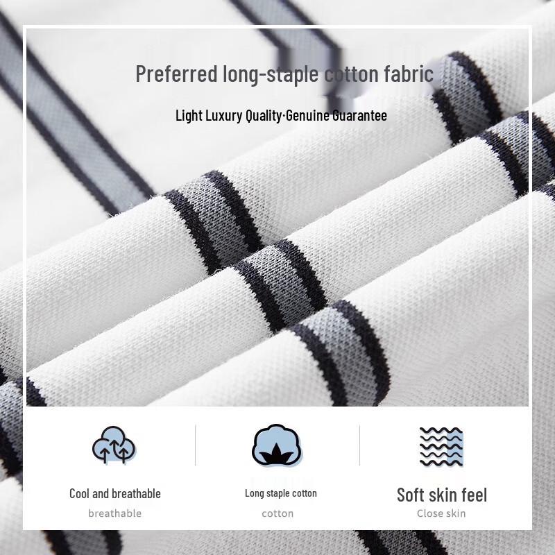 Polo da Uomo a Righe Business MONTAGUT 3004