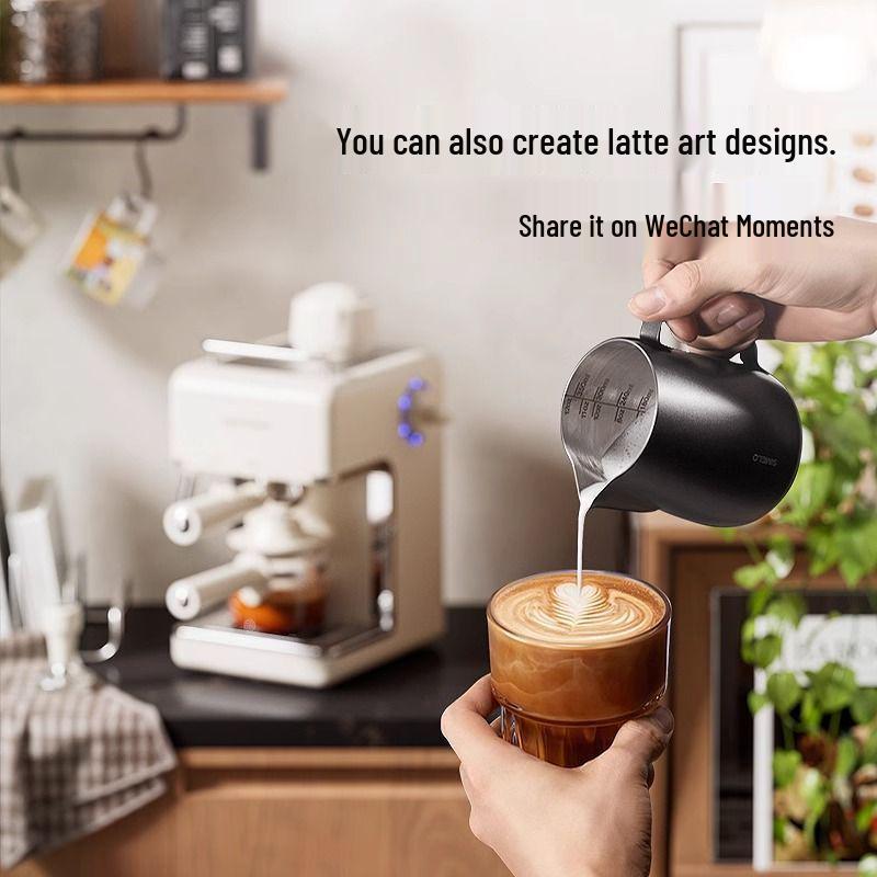 EA39 Halbautomatische Espressomaschine mit Milchaufschäumer und Kaffeemühle