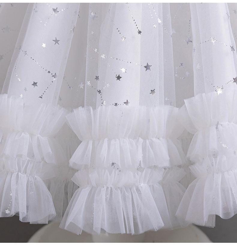 Mode Prinzessinkleid Mädchen Ärmellos Spitze Kinder Mädchen Partykleid Sommer Kinder Mädchen Abendkleid