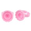 100Pcs Disposable Eyelash Extension Rings Lash Glue Fan Cup Finger Holder Fans