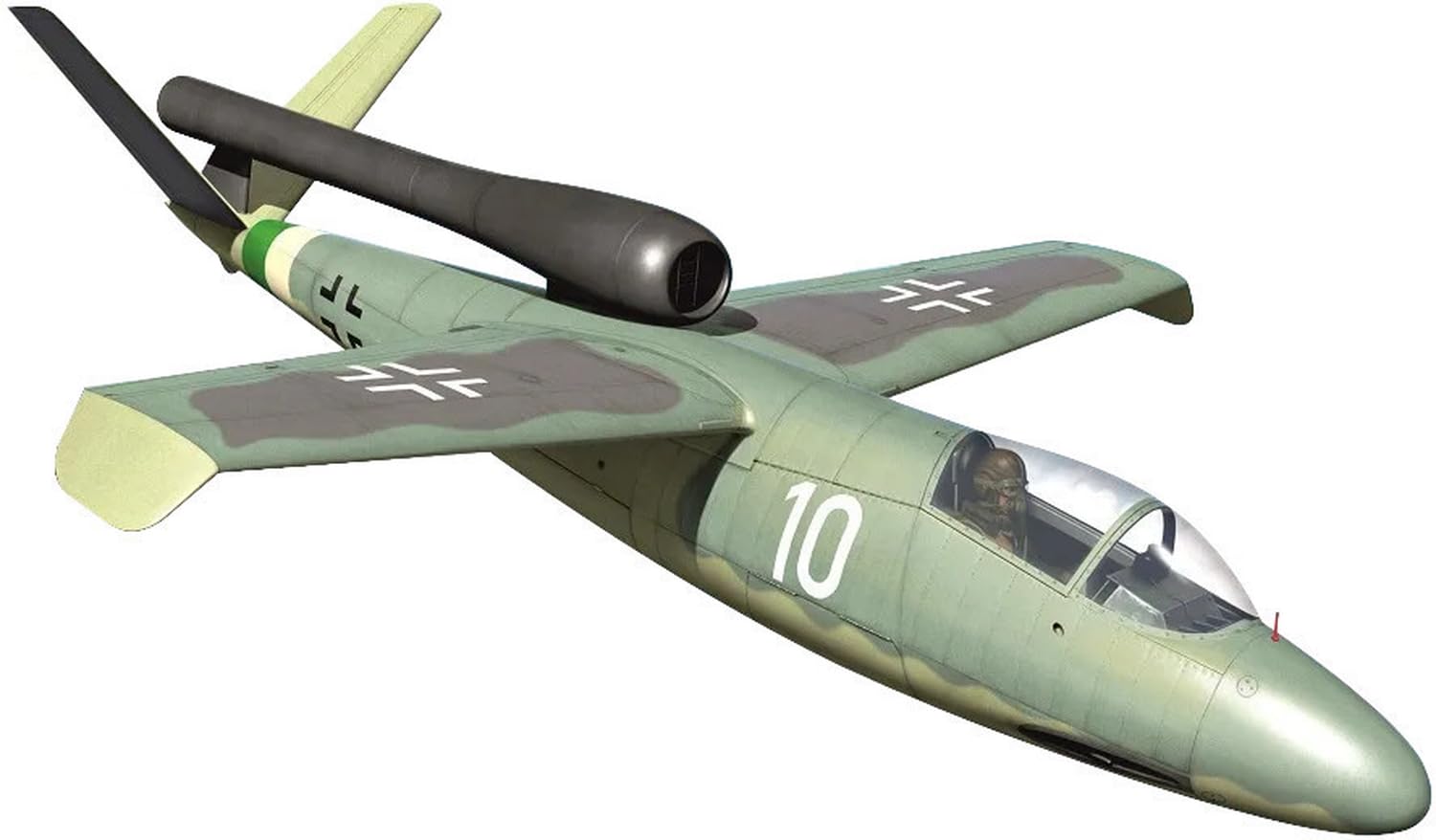 

AZ model AZ model German Volksjaeger 1946 plastic model AZM7852 1/72 He162B-2