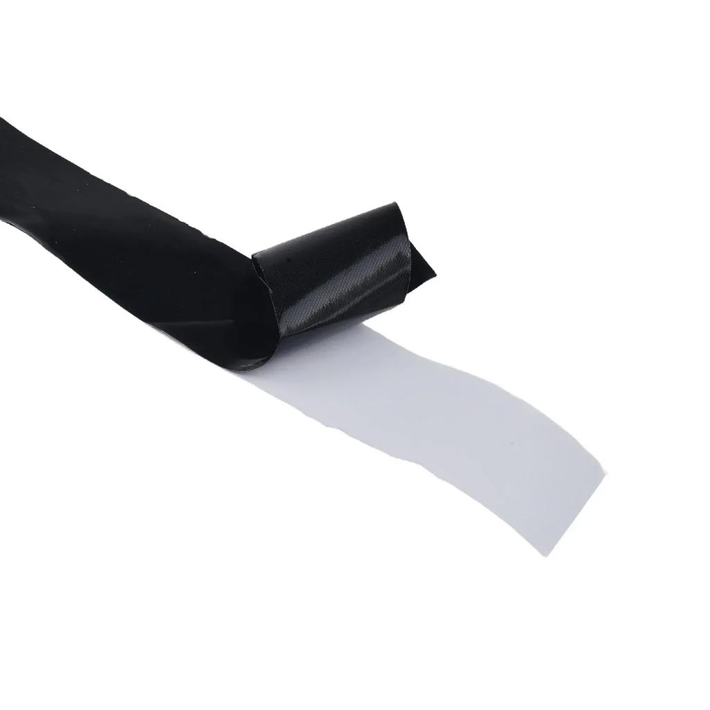 Car Vinyl Wrap Strip Tape Gloss Black Wrap Foil Kit Anti Scratch Window Door Protection Film 3/5cm*10M Car Accessories