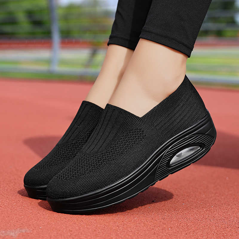 Fashion Banquet Slip-ons Flat Women's Shoes High Women's Shoes Luxury Boot Sneakers Sport Tenys Leisure New Year's Runner Shoose