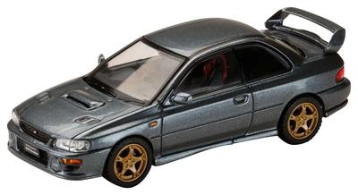 HJ64 Scale Subaru Impreza PURE SPORTS COUPE WRX Type R STi Version VWR Type Front Cool Gray Finished HJ641079JGM 1/64 (GC8) Bumper, Metallic, Model,