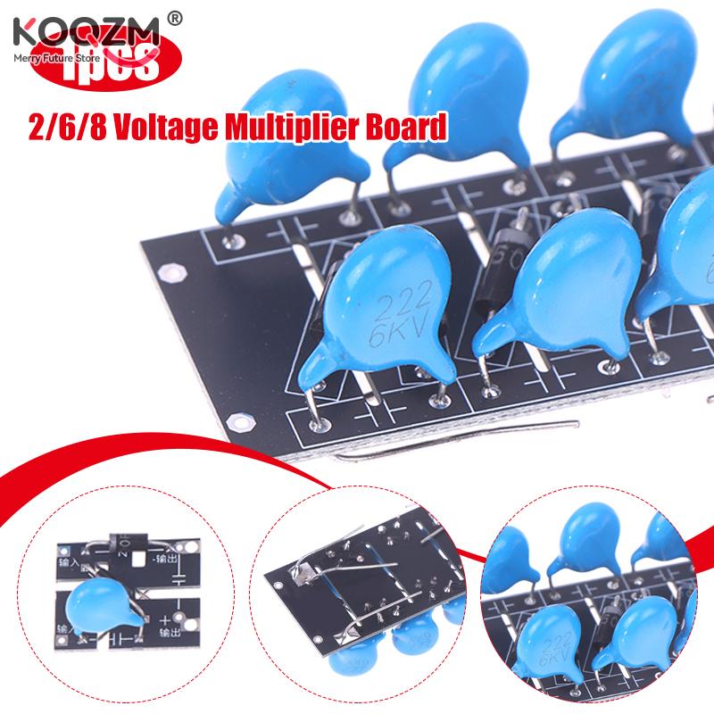 Voltage Doubler Rectifying 6/8 Times High-Voltage Doubler Rectifier Circuit Board For Electrostatic Generator Voltage Multiplier