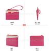 Japanese & Korean-Inspired Short PU Wallet: Solid Color, Casual Style, Small Card Holder