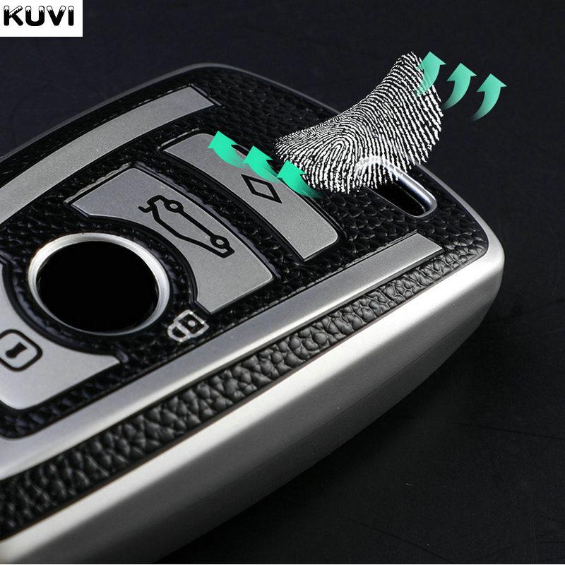 Leather Tpu Car Remote Key Case Cover Shell For Bmw 1 3 5 7 Series X1 X3 X4 X5 F10 F20 F30 F18 F25 M3 M4 E34 E36 Accessories