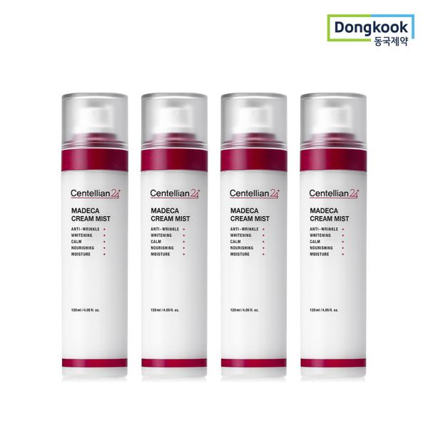 CENTELLIAN24 Madeca Cream Mist 120ml 4ea Centella Asiatica Extract TECA Soothing Glow Moisturizing