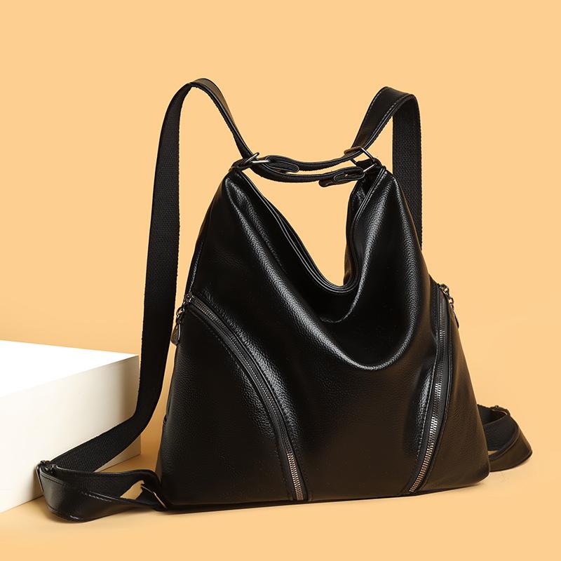Women's Large Capacity Shoulder Bag Tote Bag Mother Bag Multifunctional Backpack
