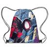 Bundle Pocket Casual Bag Spider-Man Shoulder Cartoon Student Print Drawstring Backpack Storage Bag