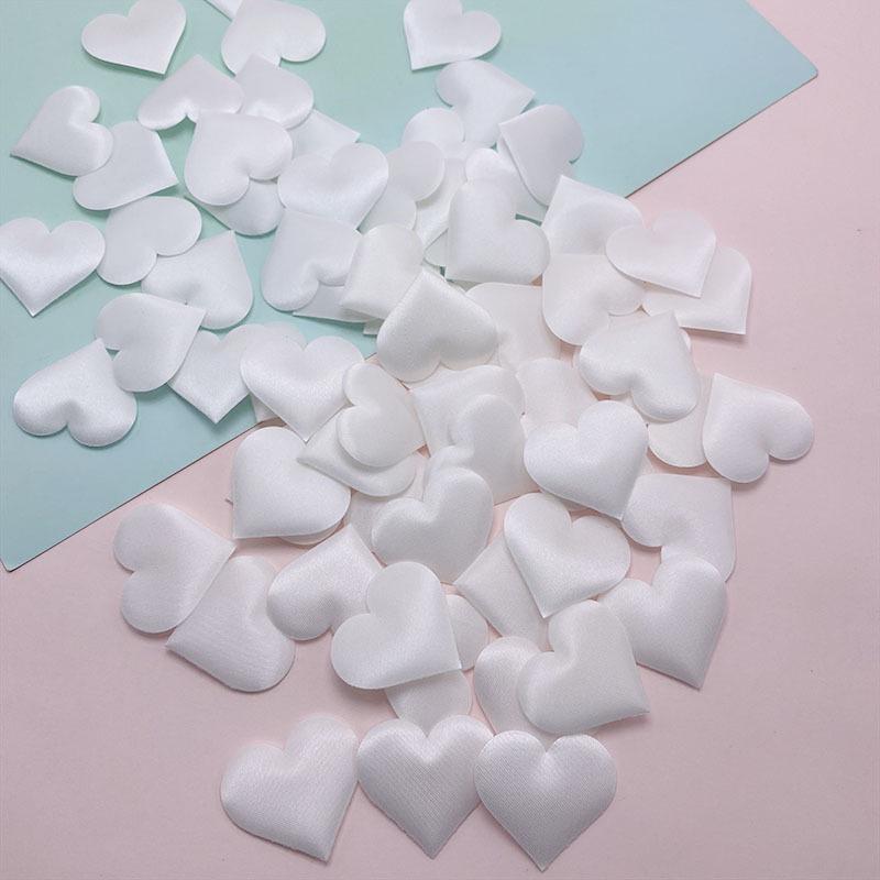 3D Peach Heart Ultrasonic Embossed Wedding Decoration Petal Toss Flowers