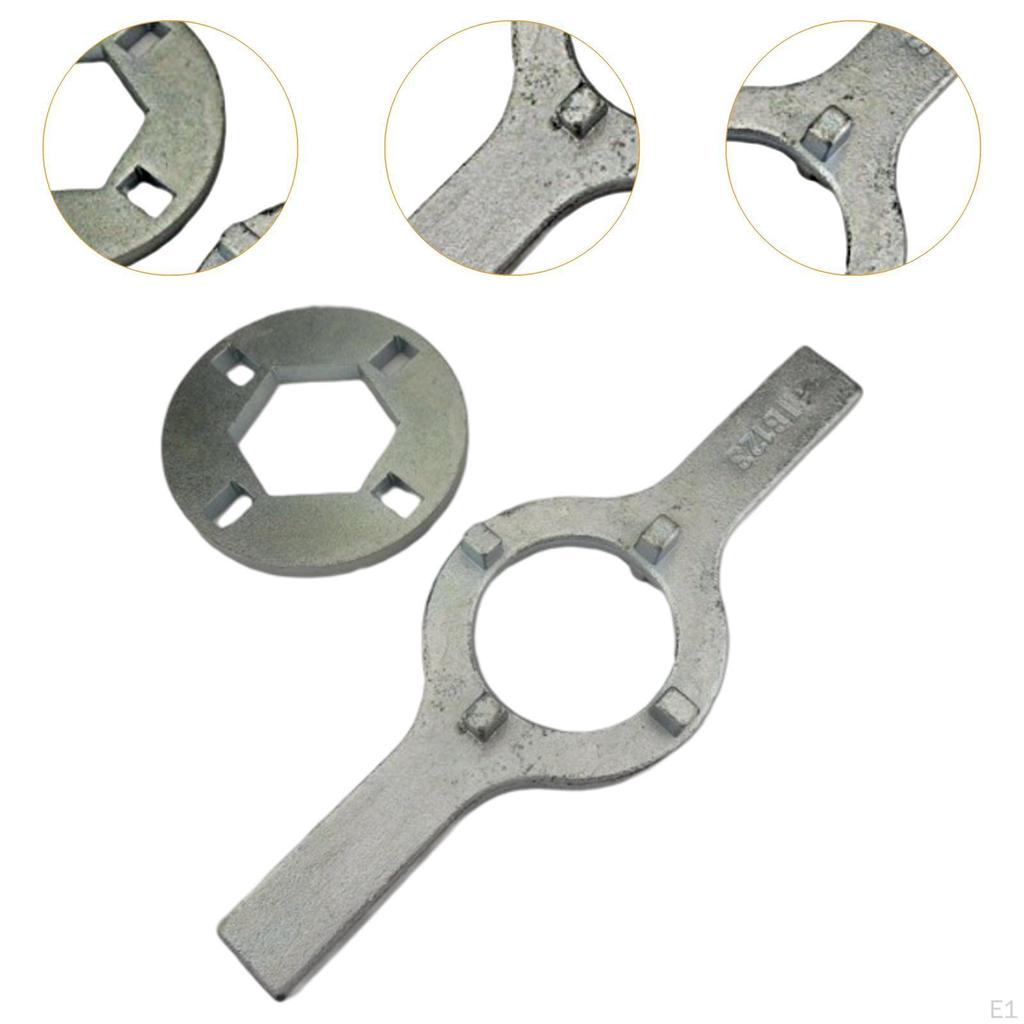 Spanner Wrench for Washer Washing Machine Professional Cast Iron Spare Parts Stable