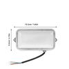 LED Hood Light 20W for Commercial Kitchen Range Hood Oil Proof Waterproof High Temperature Resistant LED Gas Station Lighting