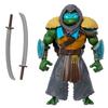 Figurine - Motu X Tmnt - Stealth Armor Leonardo - 14 Cm - Articulated - Accessories Included