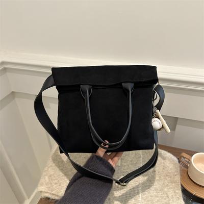 Hochwertige Damenhandtasche mit großem Fassungsvermögen, Damen neu 2025, lässige Winter-Schulter-Tragetasche, tragbare Umhängetasche