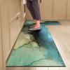 Non-slip Crystal Velvet Kitchen Mat Super Absorbent Long Carpets for Bedroom Bathroom Entrance Door Floor Mats