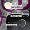 1Pcs Abstract Print Plush Non-Slip Washable Area Rug Runner for Living Room, Bedroom, Bedside & Home