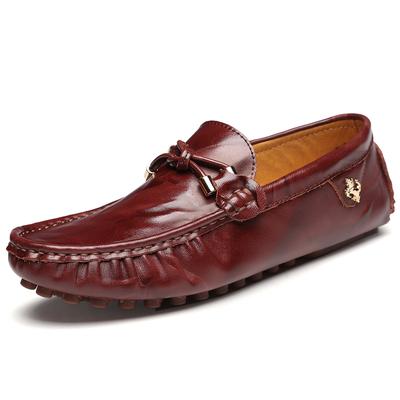 Mode Britse Stijl Modieuze Rode High-end Banket Schoenen Mannen Pendelen Rijden Werk Loafer voor Mannen Antislip Schoenen