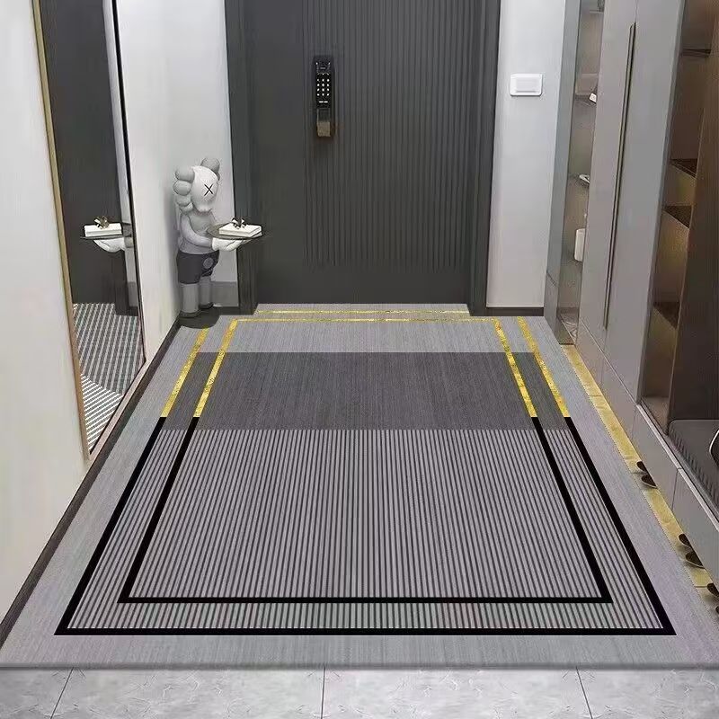 

Коврик для пола в стиле минимализма Crystal Velvet, коврик для ванной комнаты, коврик для входной двери, впитывающий и устойчивый к грязи коврик для ванной комнаты 40*60cm