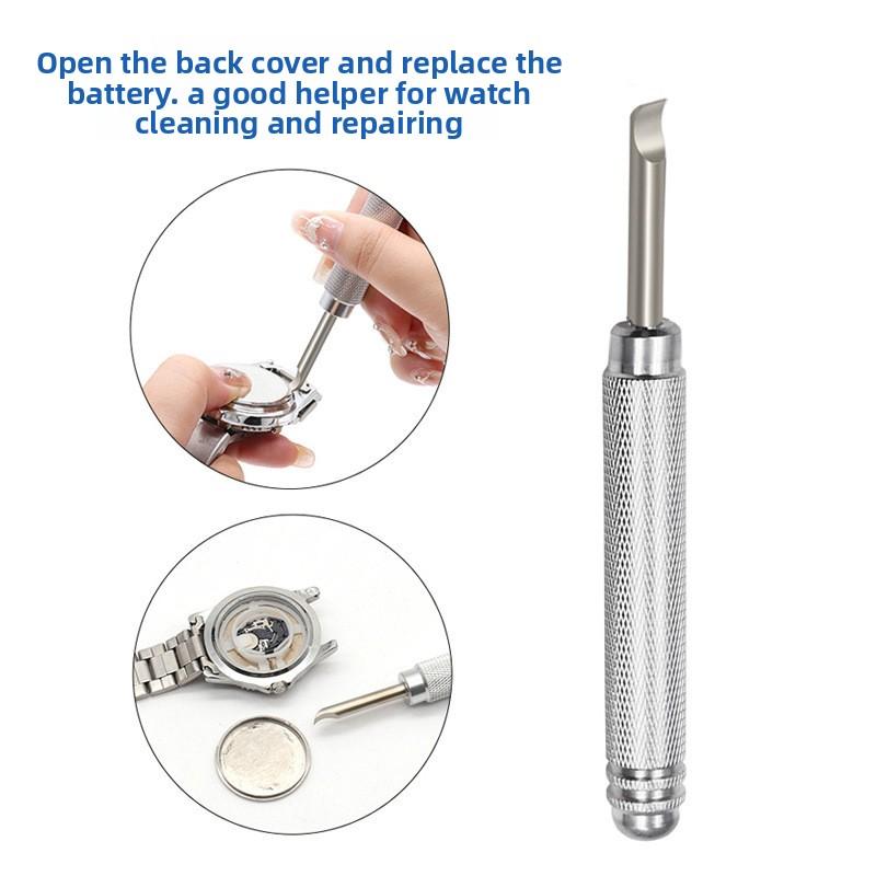 1pcs High Quality Watch Case Opening Knife Metal Multifunctional Simple Opening Knife Watch Repair Tool