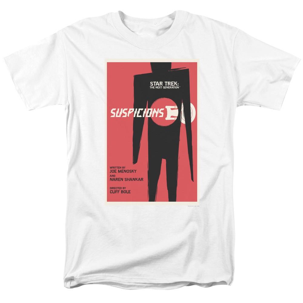 Star Trek - Tng Season 6 Episode 22 - Adult Unisex Short Sleeve T-Shirt - White 2XL