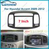 7 Inch 2DIN Car Fascia Radio Panel For Hyundai Accent 2009-2012 Frame Kit Install Facia Face Plate